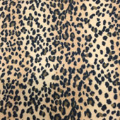 Leopard Flannel Print Fabric